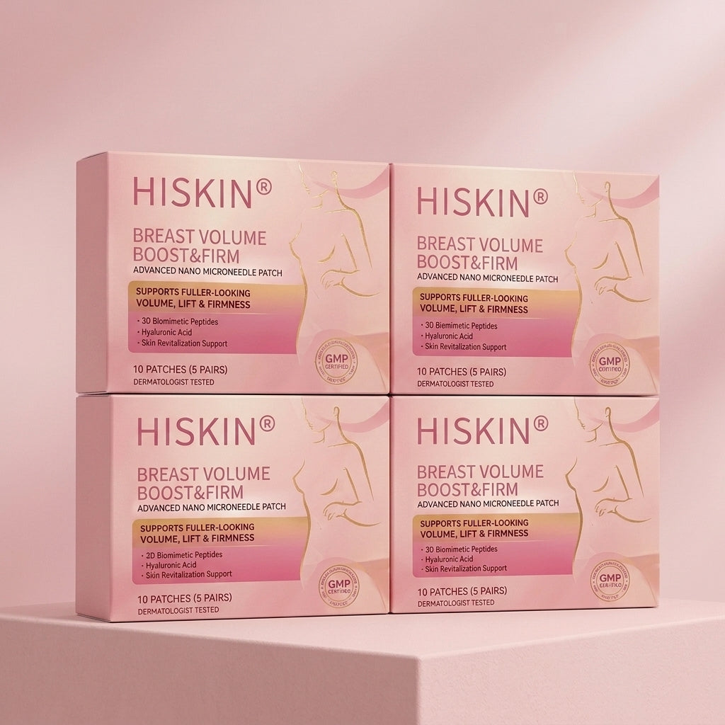 🏆 HISKIN® ✨ Breast Volume Boost & Firming Nano Microneedle Patches 🎀 Lift sagging, restore fullness—no surgery, no injections, zero irritation.