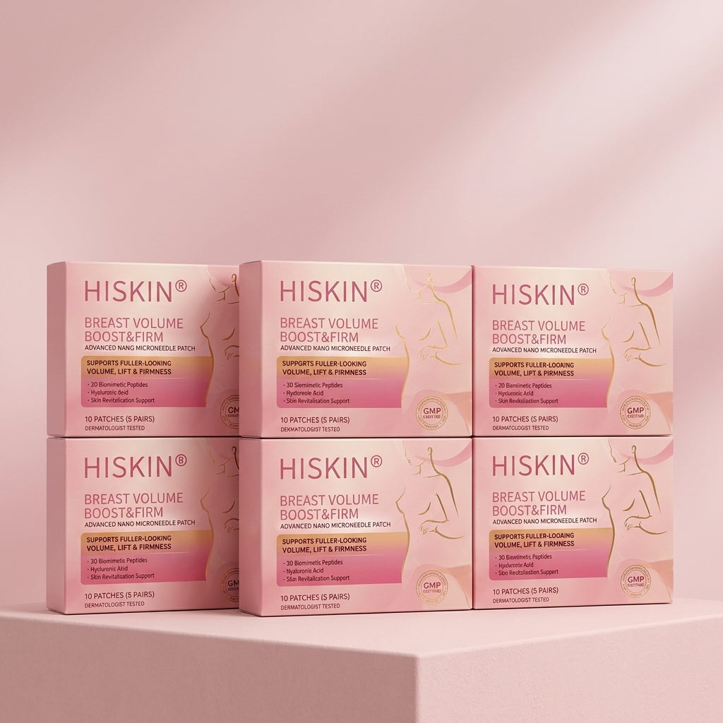 🏆 HISKIN® ✨ Breast Volume Boost & Firming Nano Microneedle Patches 🎀 Lift sagging, restore fullness—no surgery, no injections, zero irritation.